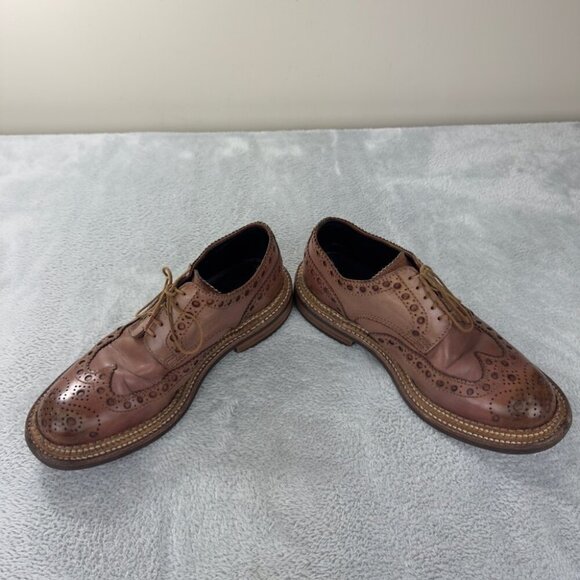 Grenson G One Oxford Leather Shoes – Men’s Size 7.5 UK / 8.5 US Handmade - Picture 11 of 12